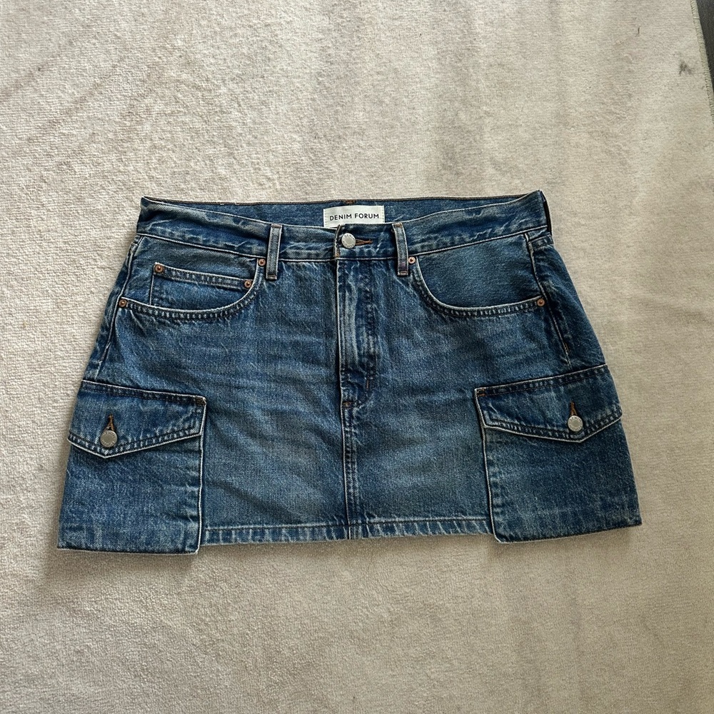 Aritzia Denim Forum skirt